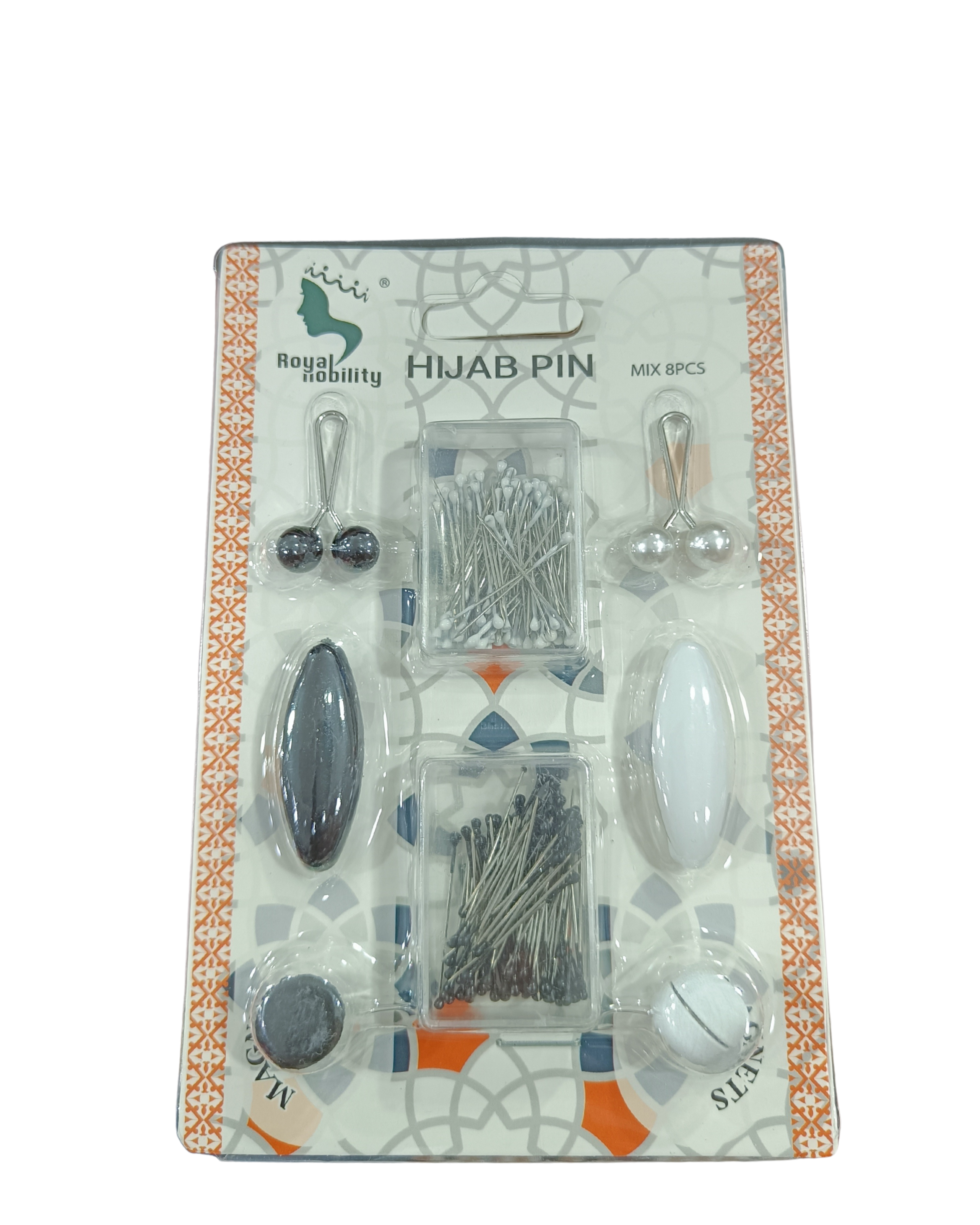 🧲Hijab Pin Set – Secure & Elegant Styling Essentials- MP-011
