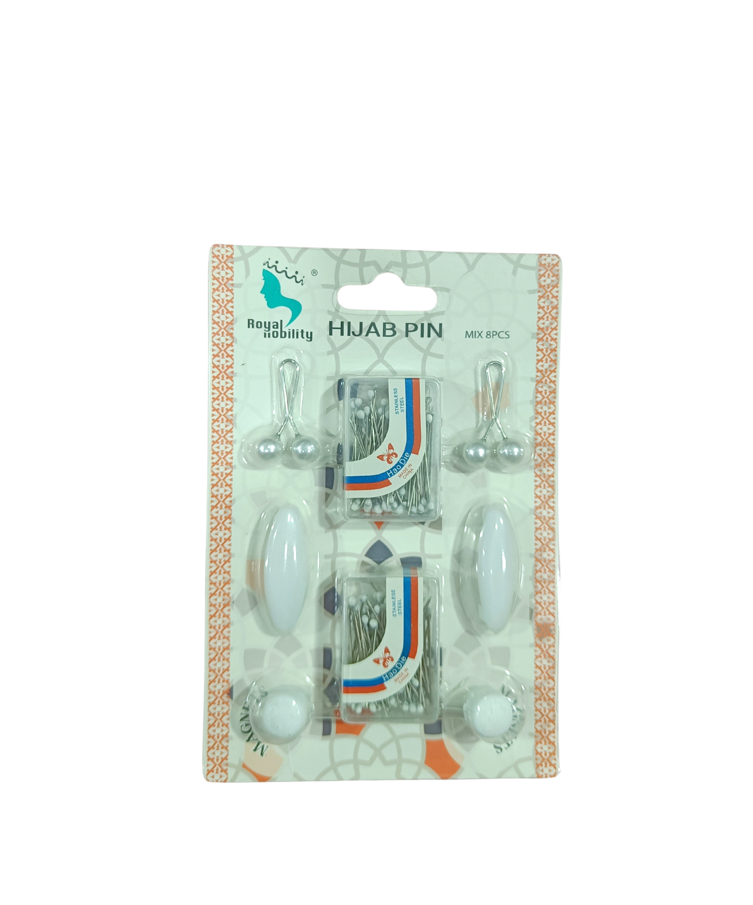 🧲Hijab Pin Set – Secure & Elegant Styling Essentials- MP-012