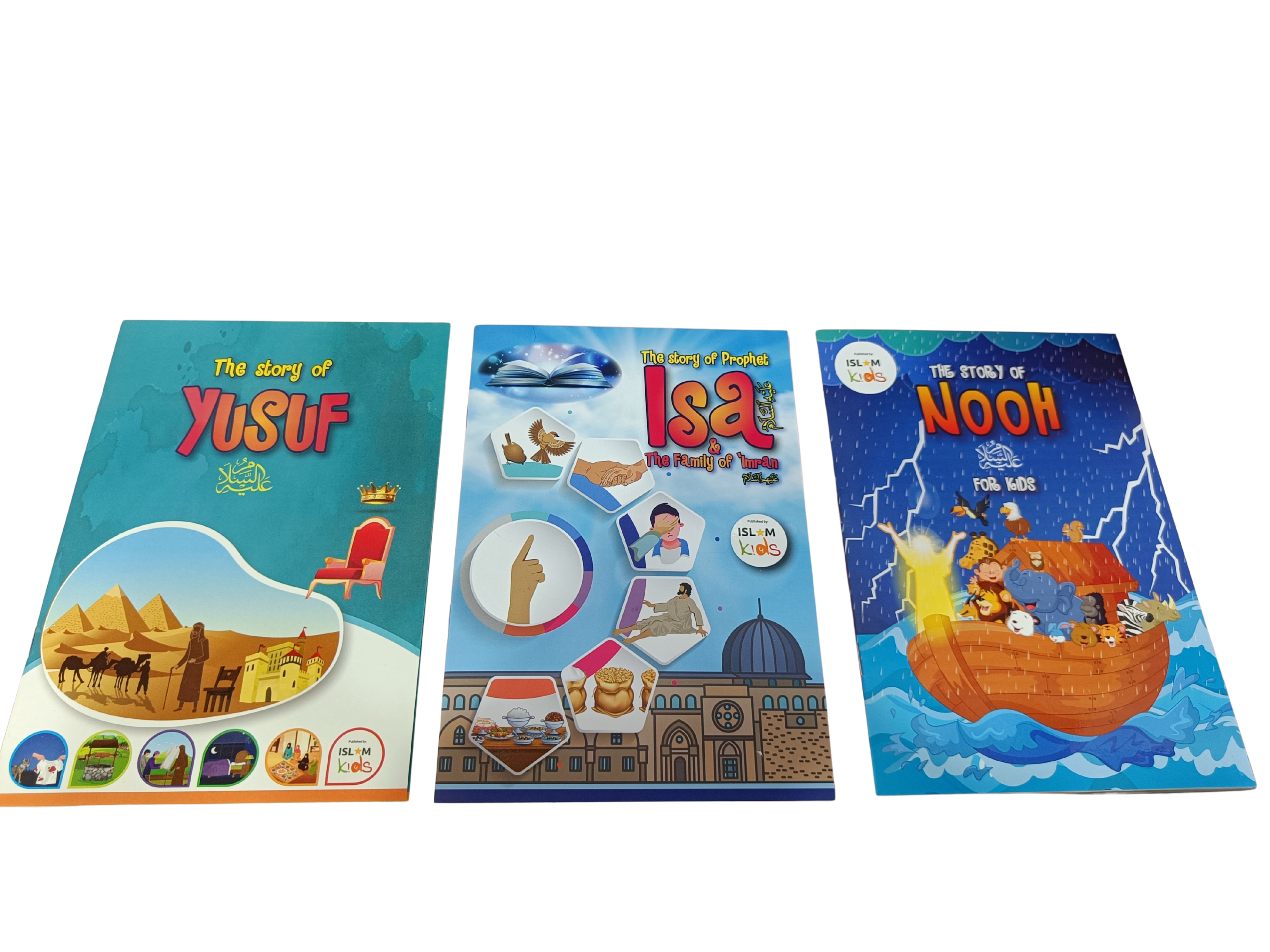 Prophets Sent by Allah – Illustrated Story Book Series (Set of 10 Books) - Book018