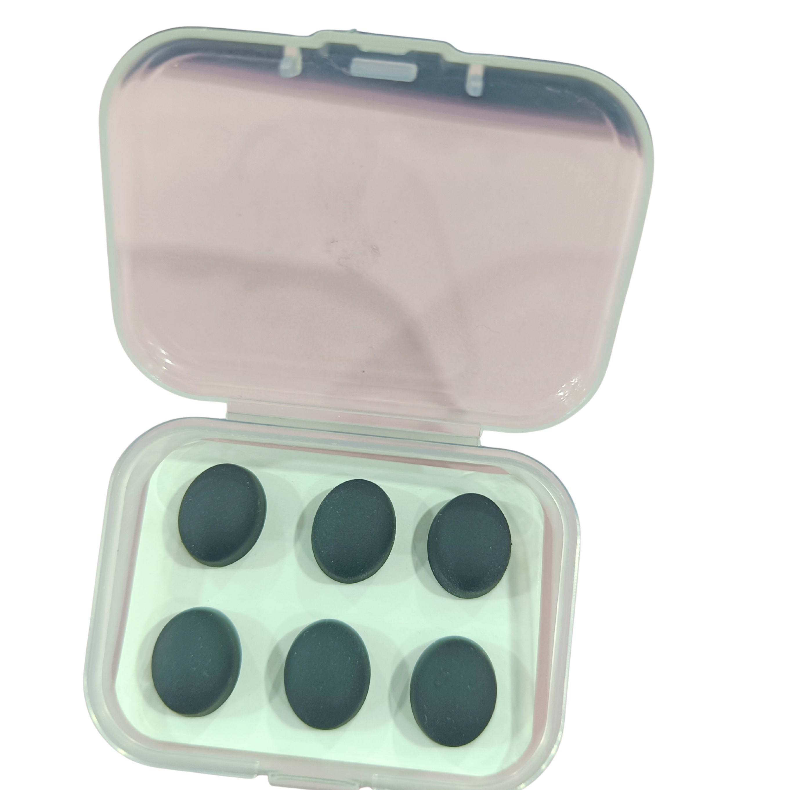 🧲 Oval Hijab Magnets Set – Box of 6 (Classic Matte Finish)- MP-015