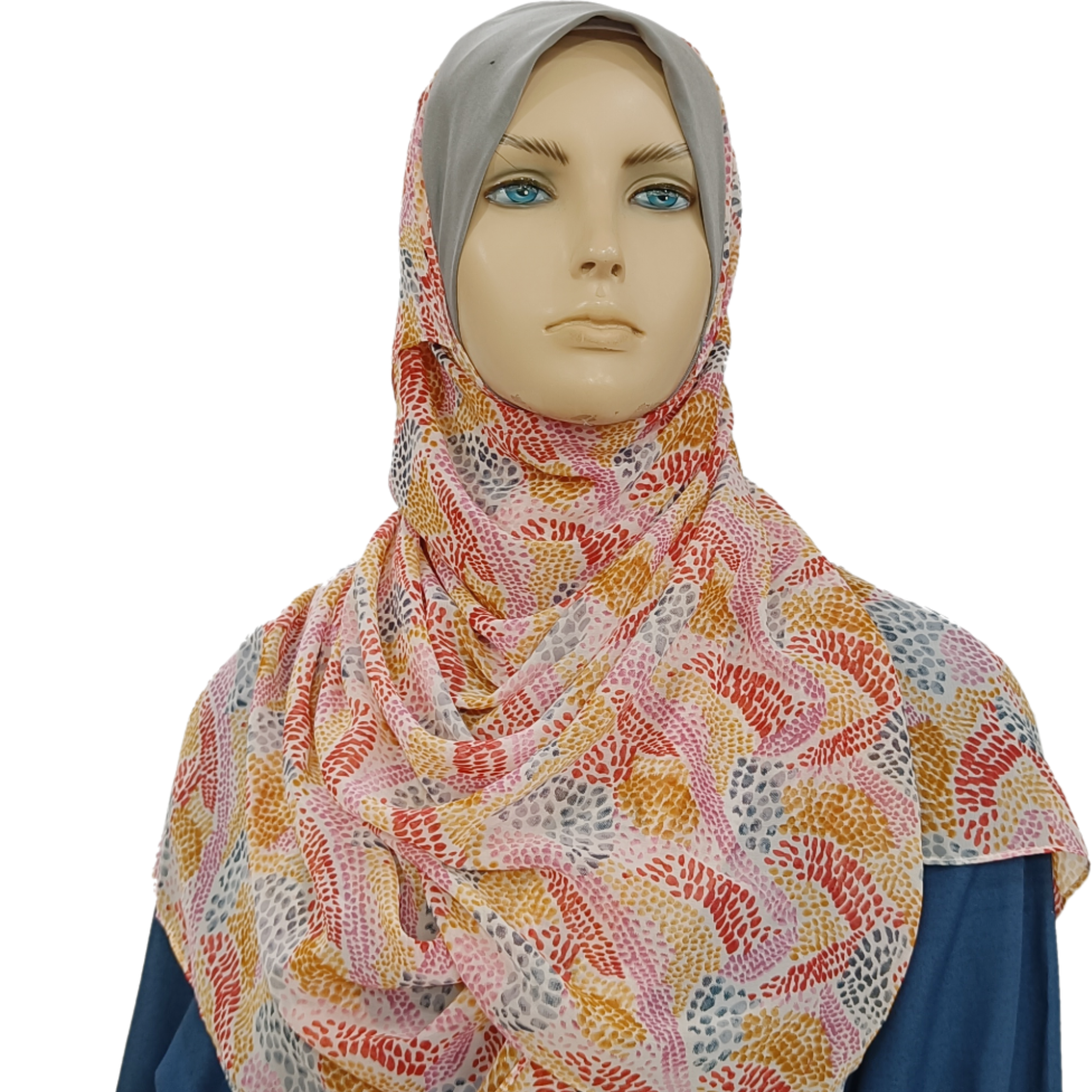Mona Hijab - Floral Printed - B002P004