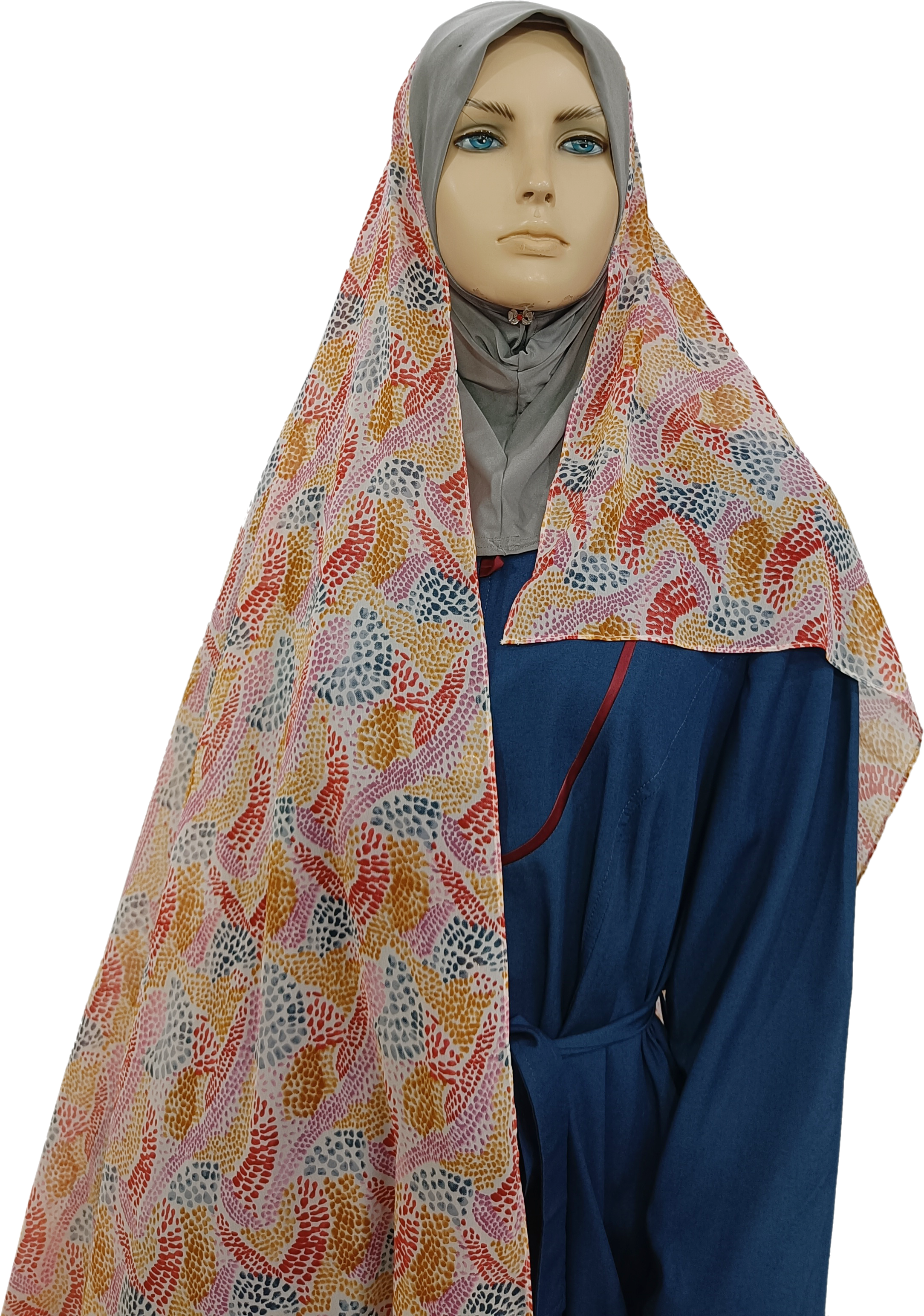 Mona Hijab - Floral Printed - B002P004