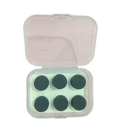 🧲 Oval Hijab Magnets Set – Box of 6 (Classic Matte Finish)- MP-015