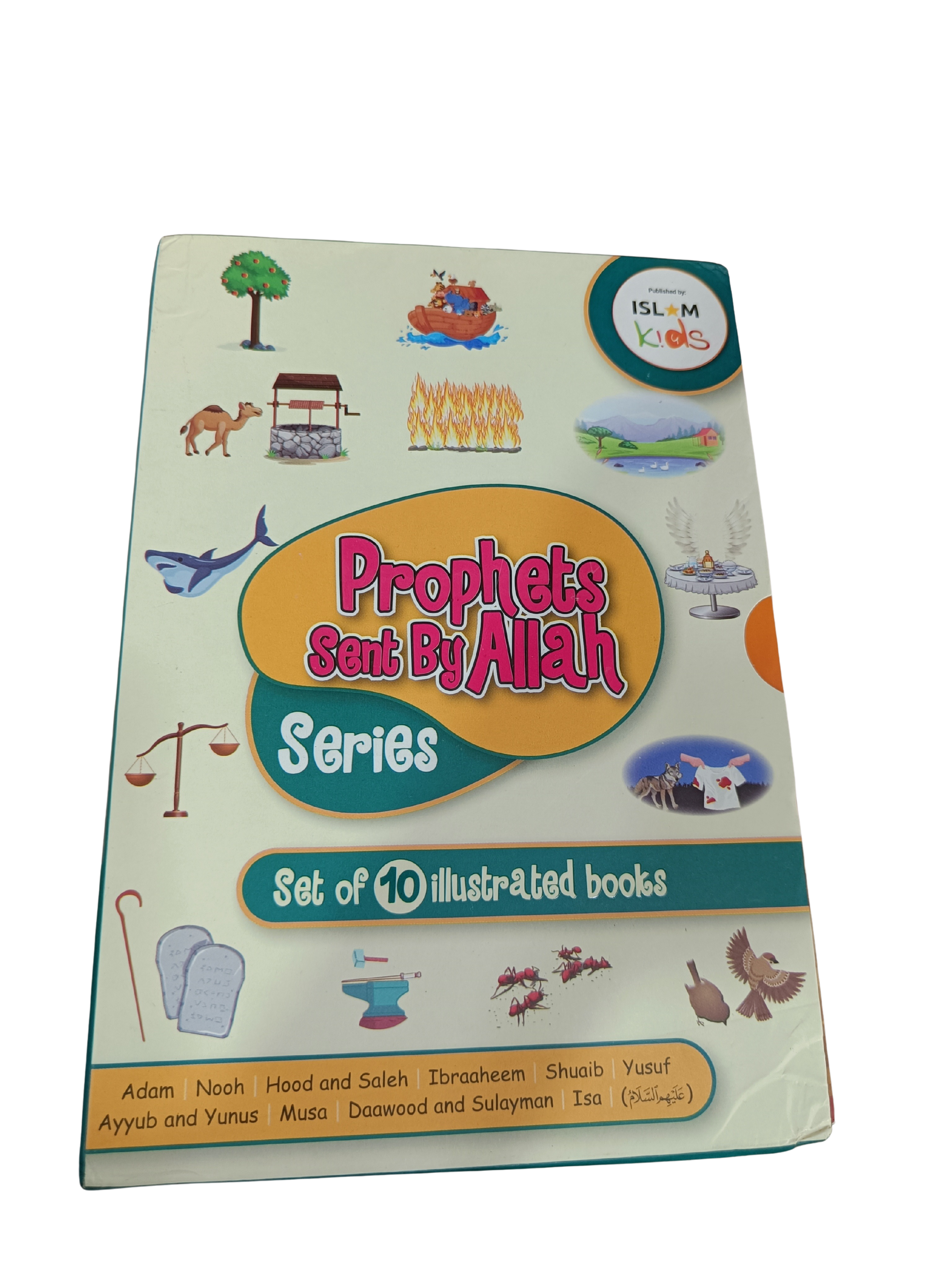 Prophets Sent by Allah – Illustrated Story Book Series (Set of 10 Books) - Book018