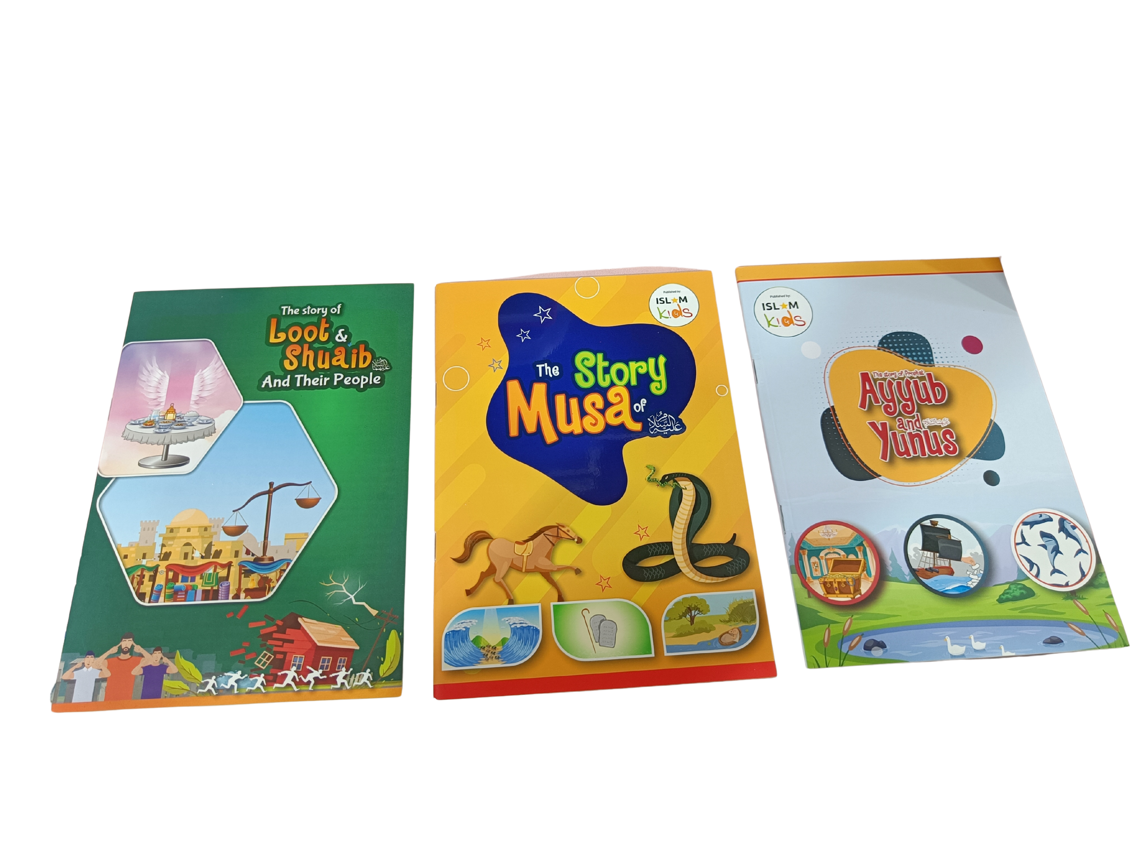 Prophets Sent by Allah – Illustrated Story Book Series (Set of 10 Books) - Book018