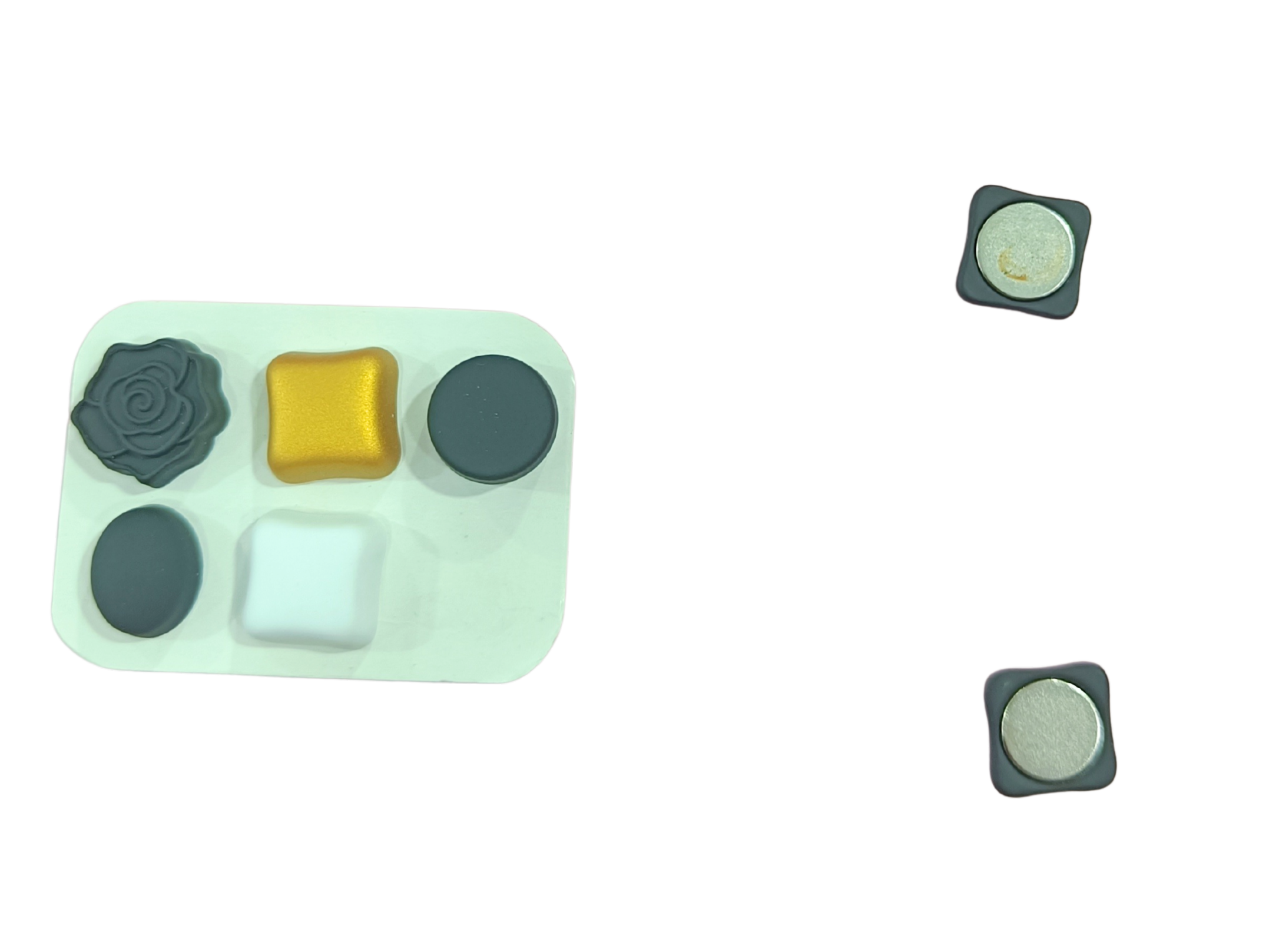 Premium Hijab Magnets – Designer Shape Set (Multi-Style Pack)- MP-013