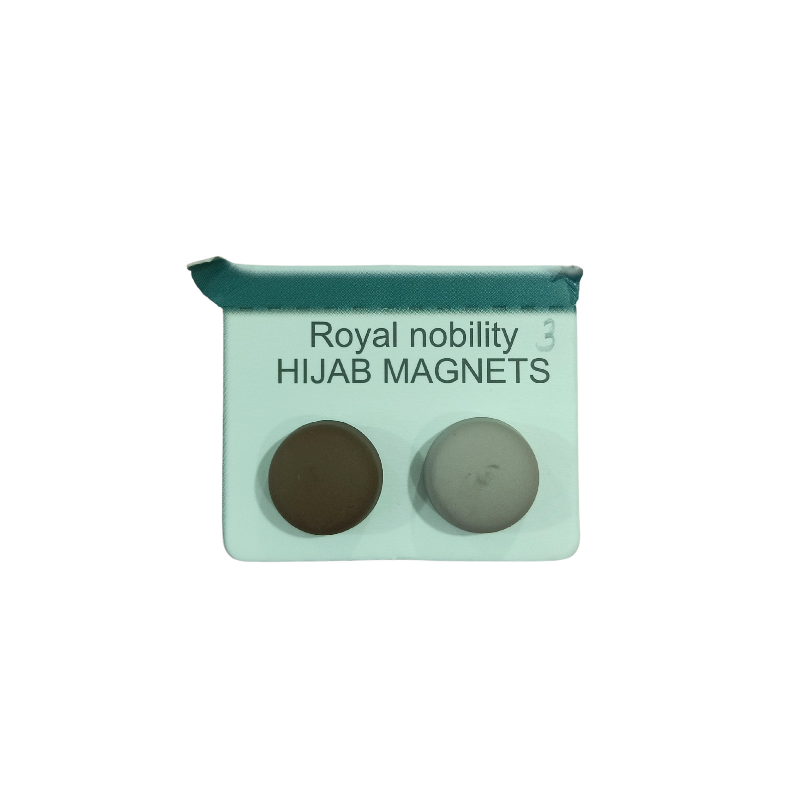 Royal Nobility Hijab Magnets – Strong & Stylish (2 Pair Set)- MP-003