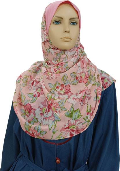 Mona Hijab - Rosy Bloom - B002P005