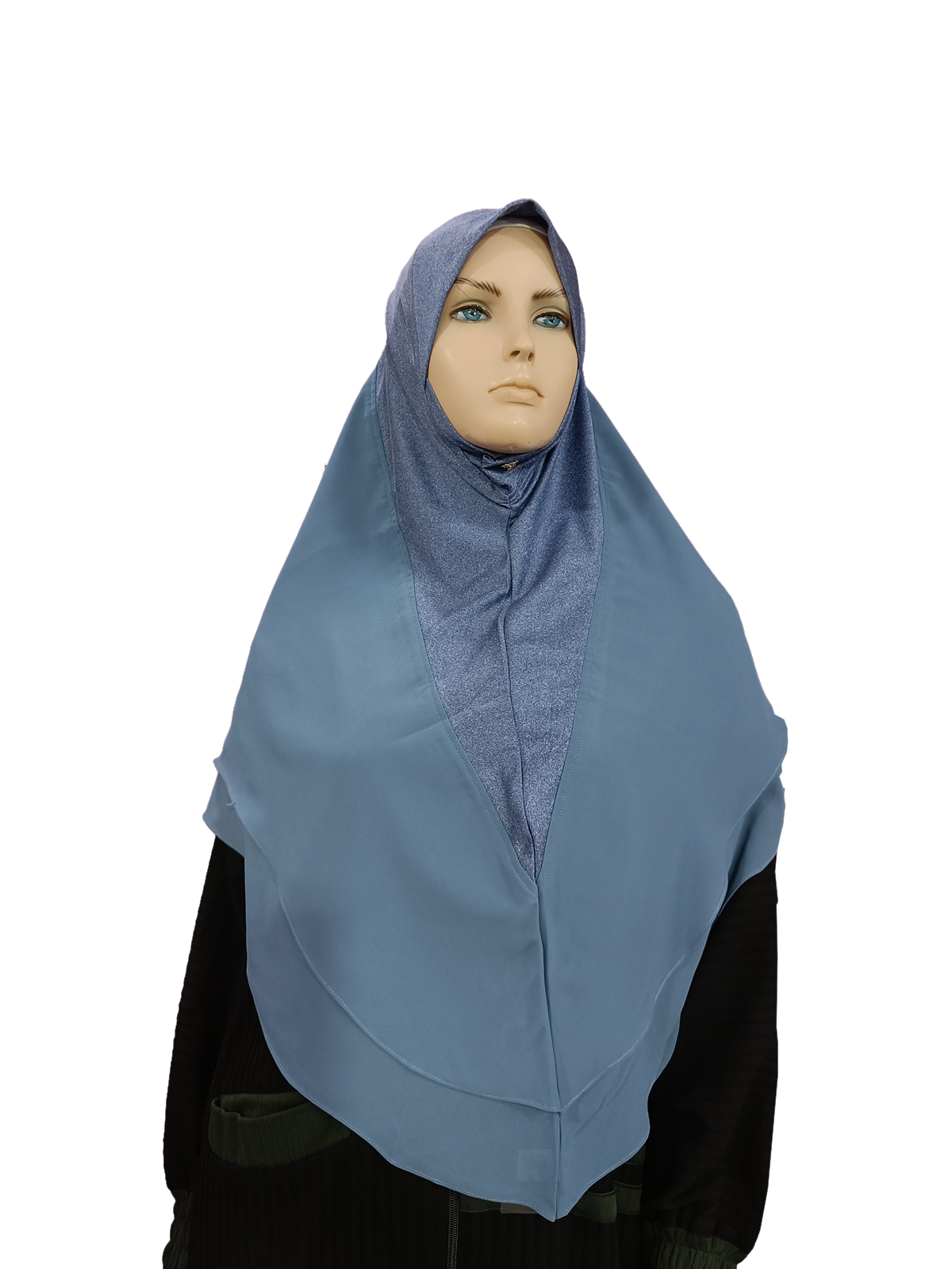 Intent Hijab 3 Piece-SkyBlue - XL Size-B003P019