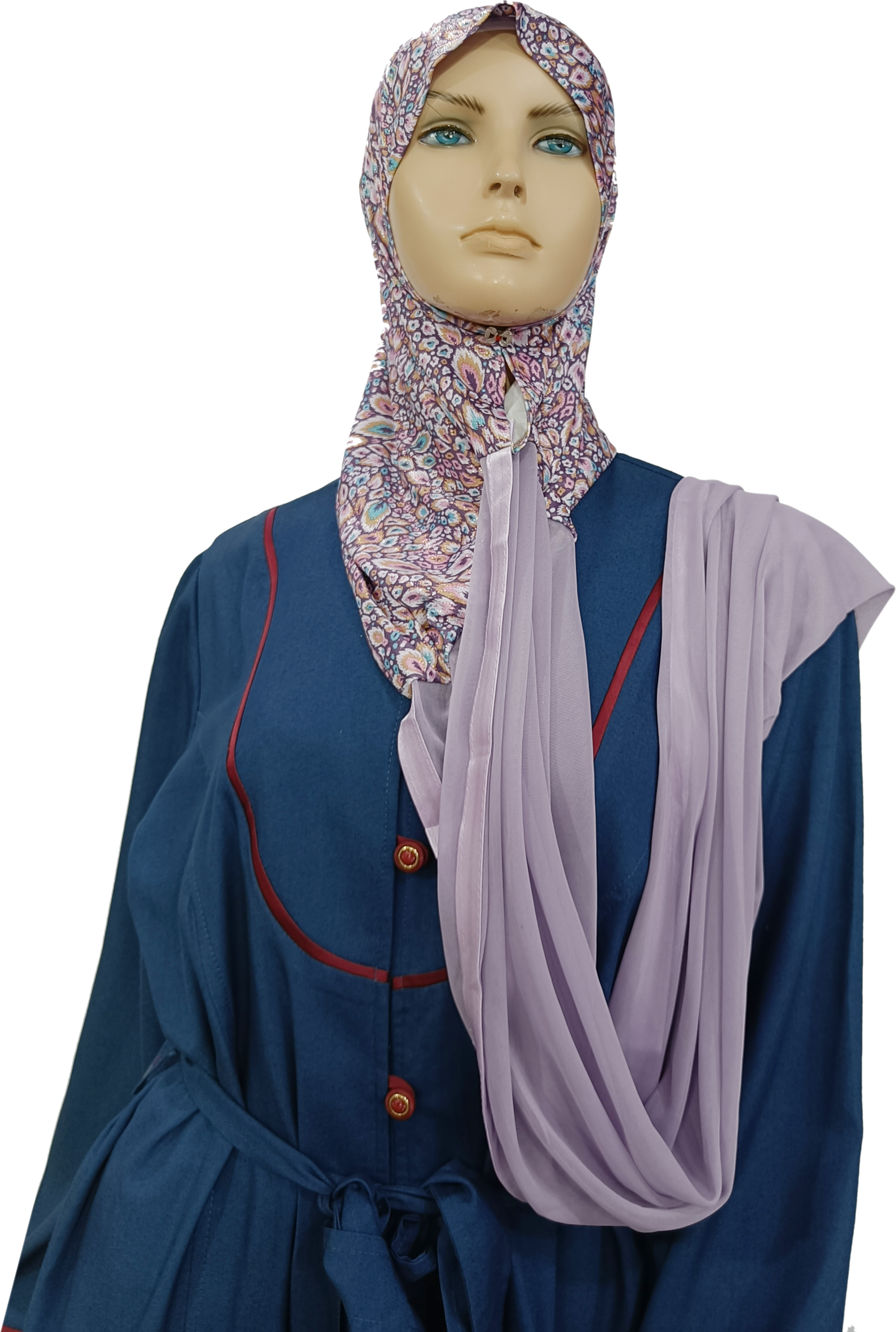 Kuwaity Hijab Printed - B003P010