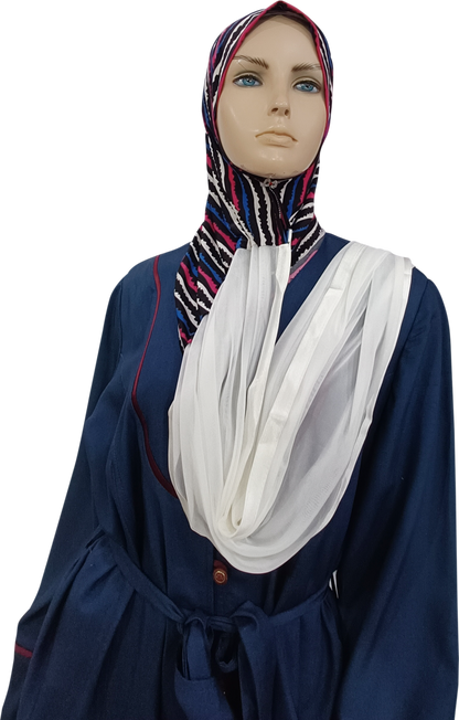 Kuwaity Hijab Printed - B003P014