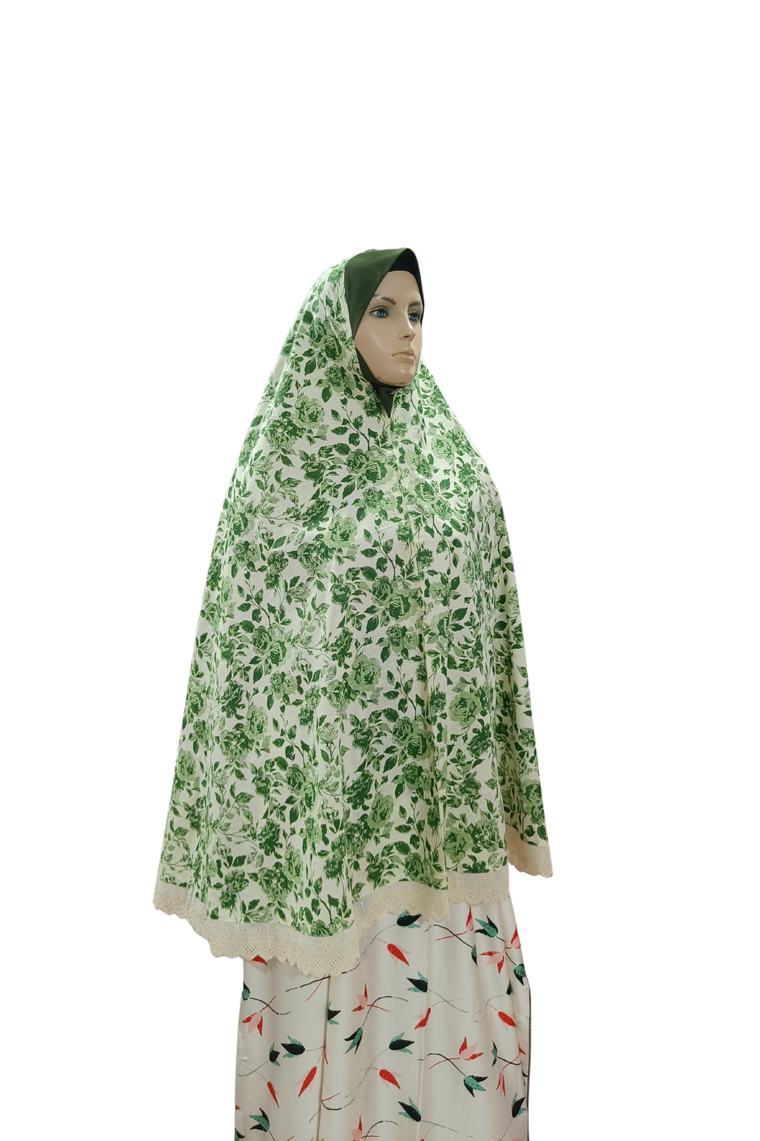 Denim Instant Hijab - B005P100T 2